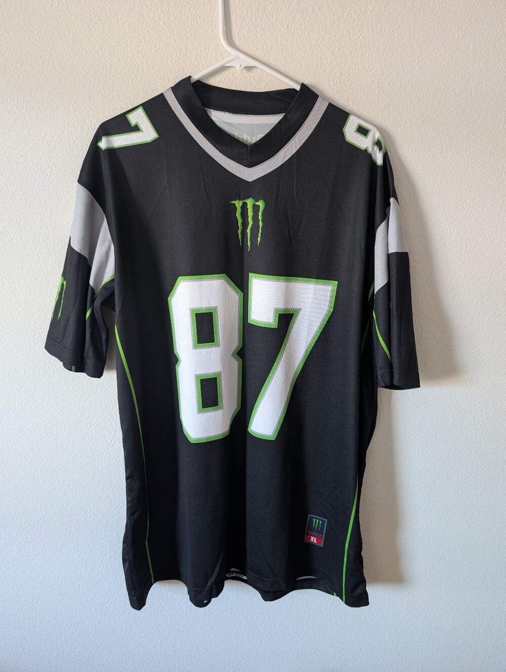 Men's Monster Energy Gronkowski Jersey SZ XL